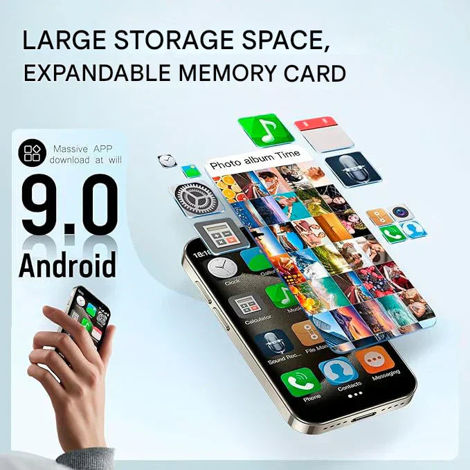 Mini Android Smart Phone 5G (World's Smallest Phone)(1 Year Manufacture Warranty)